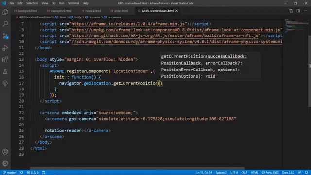 AFRAME Tutorial 25 : Location Based AR | ARJS | Geolocation | WebGL Framework смотреть онлайн