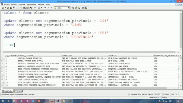 Curso SQL: Sentencias Update смотреть онлайн