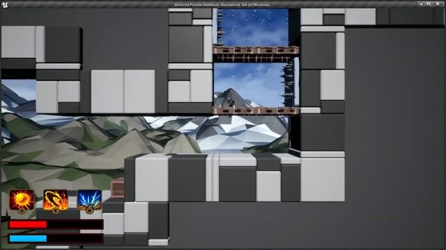 2.5D Side-Scroller game made in Unreal Engine смотреть онлайн