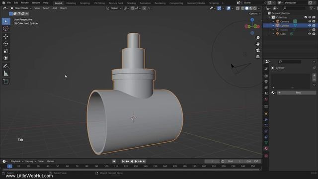 Blender Tutorial: Quick and Easy 3D Modeling Method смотреть онлайн