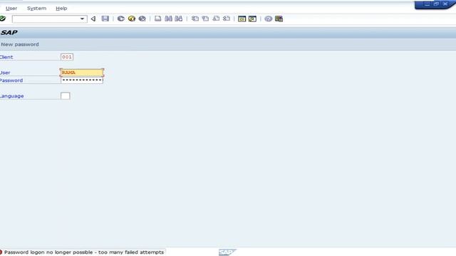 Unlock user and Reset password in SAP смотреть онлайн