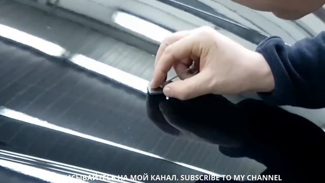 Быстрый способ как убрать мусор и пыль на лаке после покраски? Устранение дефектов ЛКП Kovax Tolecu смотреть онлайн