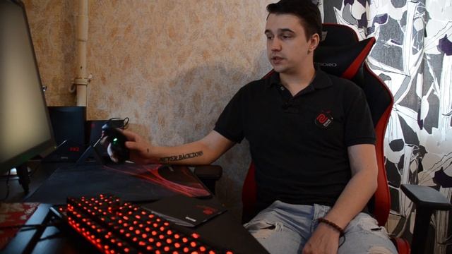 Обзор на игровую мышь Zowie FK-2 и держатель провода Zowie Camade смотреть онлайн