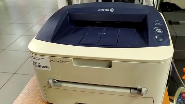 Тест принтера Xerox Phaser 3160B смотреть онлайн