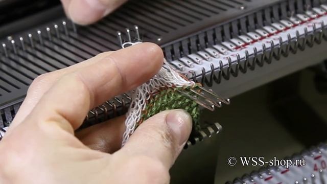 Как НАВЕСИТЬ ОТКРЫТЫЕ ПЕТЛИ. Урок по машинному вязанию смотреть онлайн