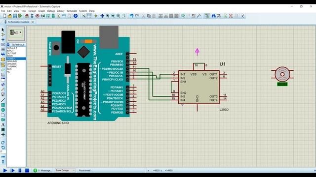 SIMULASI MOTOR SERVO DAN MOTOR STEPPER MENGGUNAKAN ARDUINO DAN PROTEUS