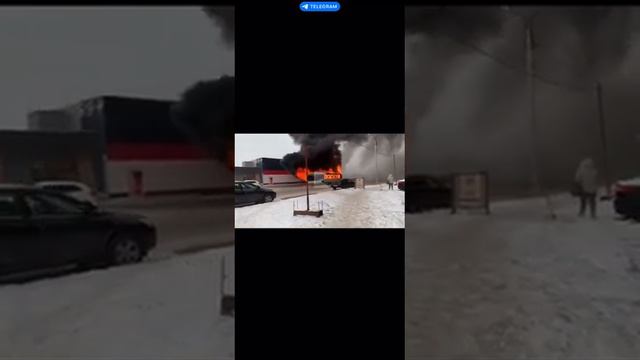 Семчино Рязань горит автобус смотреть онлайн