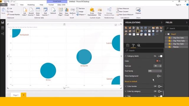 How to create scatter chart in power bi desktop in telugu смотреть онлайн