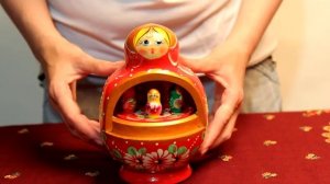 www.artshop-rus.com сувенир музыкальная матрёшка