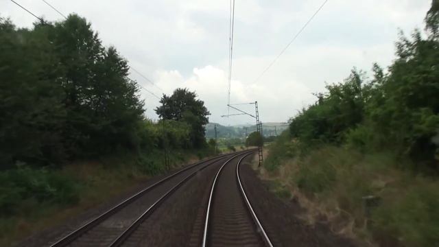 Führerstandsfahrt: Eisenach - Gerstungen - Bebra - Kassel Wilhelmshöhe (August 2013) смотреть онлайн