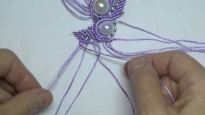 Как сплести браслет макраме