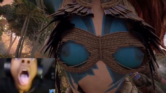 IShowSpeed LOSES IT while playing Horizon Forbidden West ( ͡° ͜ʖ ͡°) смотреть онлайн