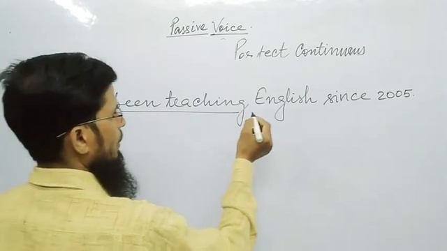 Passive Voice (Perfect Continuous Tense) смотреть онлайн