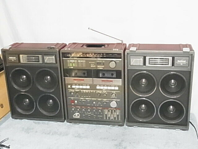 VINTAGE National Panasonic RX-A5 BOOMBOX-редкий и дорогой. смотреть онлайн