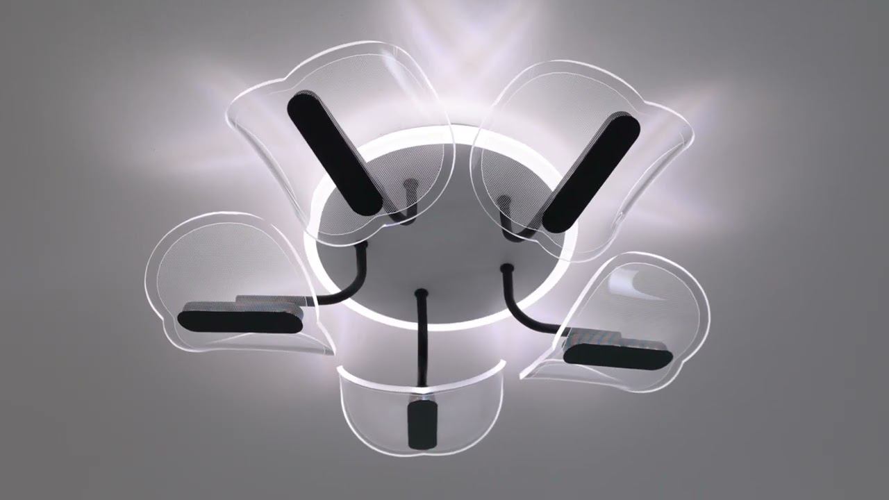 Потолочный LED светильник Valiente 10803-5, Schaffner смотреть онлайн