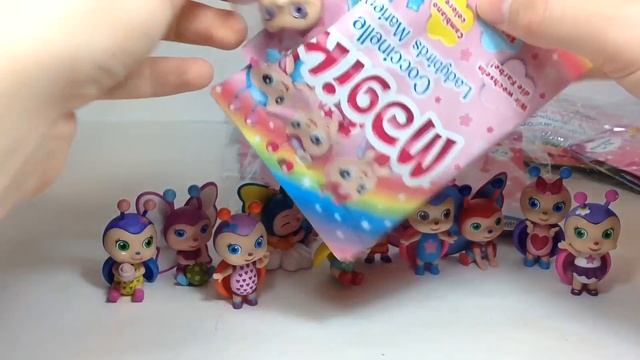 МАДЖИКИ Бабочки и Божьи Коровки 36 СЮРПРИЗОВ Сразу ДВЕ КОЛЛЕКЦИИ от DeAGOSTINI. Magiki TOYS Unboxin