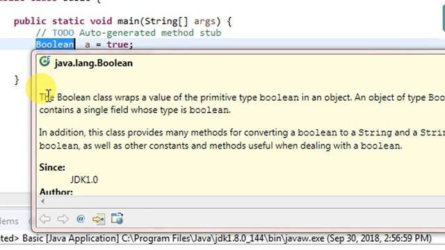 9.Boolean data type in java example (HINDI/URDU) смотреть онлайн