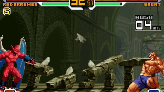 SVC Chaos: SNK vs Capcom Red Arremer Arcade Longplay смотреть онлайн