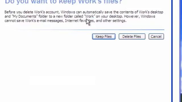 Deleting User Accounts - Windows XP смотреть онлайн