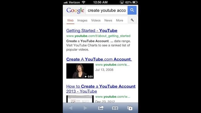 iPhone How to Create YouTube Account, Google, Gmail смотреть онлайн
