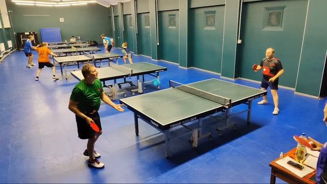 тяжелая работа по подрезке Чирков А. - Некрашенко А. настольный теннис СПб КНТ Нарвский 19.09 смотреть онлайн