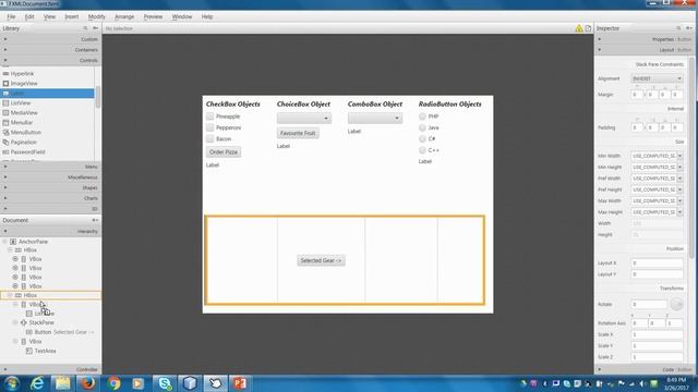 Adding ListView And TextArea GUIs With Scene Builder
