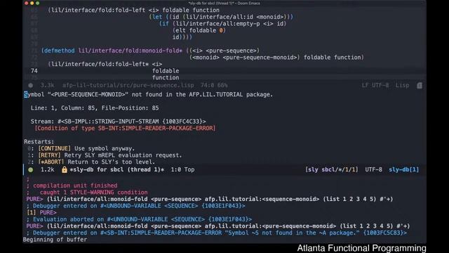 Common Lisp Study Group: Lisp Interface Library (Part 6) смотреть онлайн