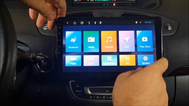 Radio Navegador Renault Megane Scenic 2012 смотреть онлайн