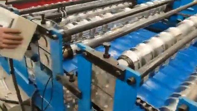 2021 год новый станок для производства профнастила С20 первое видео