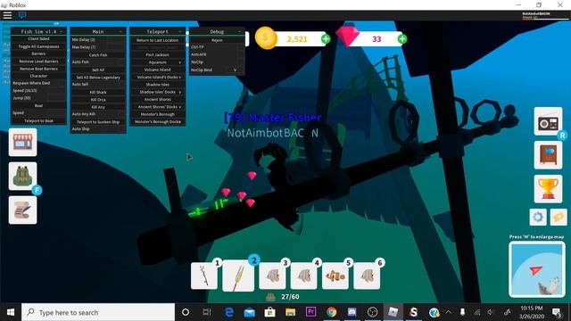 *NEW* ⚡ Fishing Simulator HACK/SCRIPT⚡ | UPDATED GUI AS March 26 | (Roblox) смотреть онлайн
