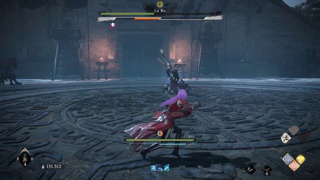Wo Long Fallen Dynasty - Boss Lu Bu смотреть онлайн
