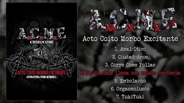 AxCxMxE - Acto Coito Morbo Excitante FULL EP (2017 - Groovy Goregrind) смотреть онлайн