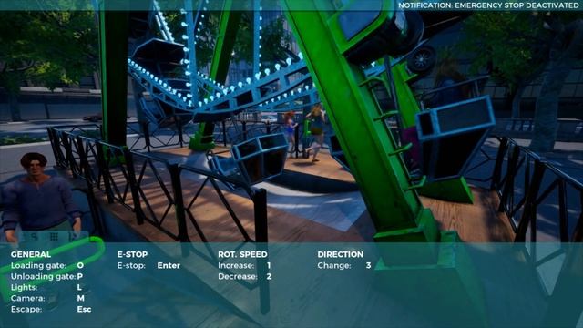 CONTROLLING FAIR RIDES! - FERRIS WHEEL - RideOp - Episode 3 смотреть онлайн