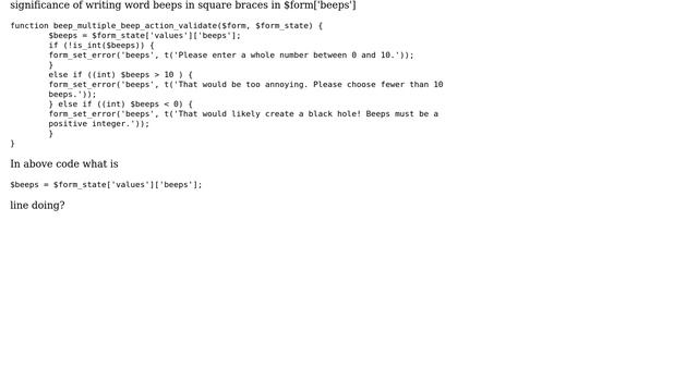 Drupal: small php script used in drupal module not clear with arrays in php смотреть онлайн