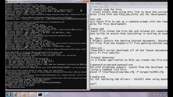 Raspberry pi PICO Tutorial || Pico-SDK Setup || Windows || Embedded C || Easy to install