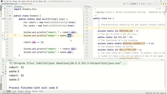 static vs non-static in Java смотреть онлайн
