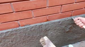 Имитация природного камня на цоколе. Новые секреты.