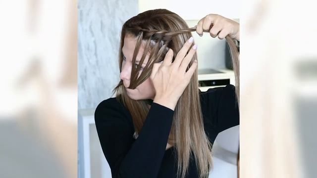 Rope Waterfall Braid Step by Step | Hair tutorial by Another Braid смотреть онлайн