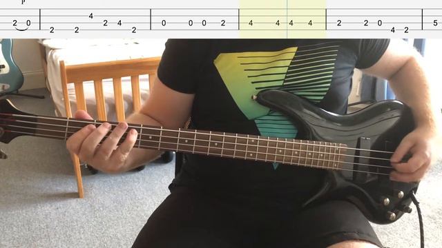 Megadeth - A Tout le Monde (Bass Cover with Tabs) смотреть онлайн