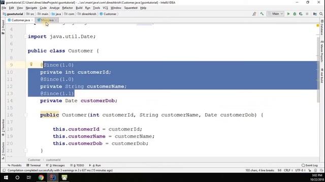 #5 Gson Tutorial for Beginners - Versioning Support смотреть онлайн