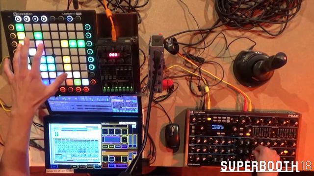Alec Troniq for NOVATION @SUPERBOOTH18 смотреть онлайн