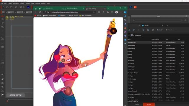 Preparing a Premade Character for Animation in Cartoon Animator 5 | Complete 2D Animation Course смотреть онлайн