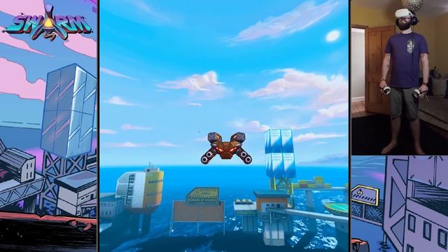 SWARM QUEST 2 GAMEPLAY // Spiderman, Space Invaders & Jet Set Radio VR // SWARM VR First Impression смотреть онлайн