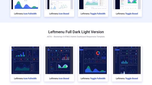 Asta – Bootstrap 4 Responsive Admin HTML5 Dashboard Template смотреть онлайн