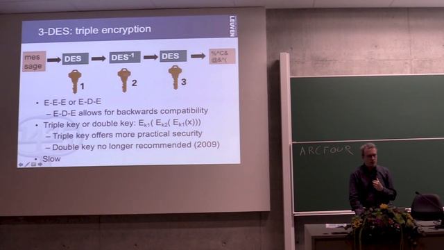 COSIC Course 2019 - Symmetric Cryptography, Vincent Rijmen (COSIC, KU Leuven)