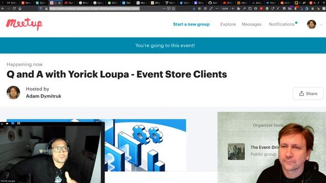 Event Driven Meetup - Event Store DB clients смотреть онлайн