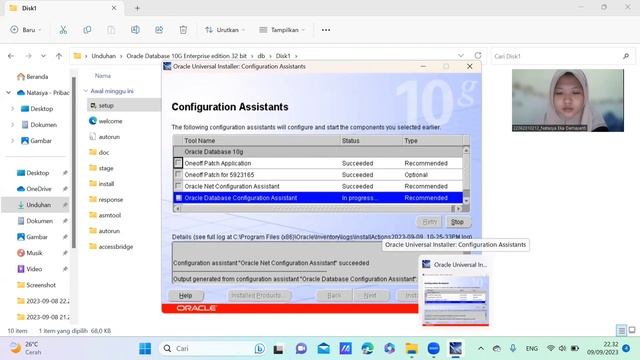 Perkenalan Diri dan Install Oracle 10G Enterprise Edition смотреть онлайн