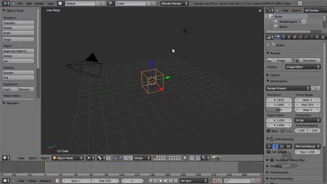 Tuto Blender : vue 3D смотреть онлайн