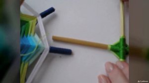 Плетение мандалы из ниток