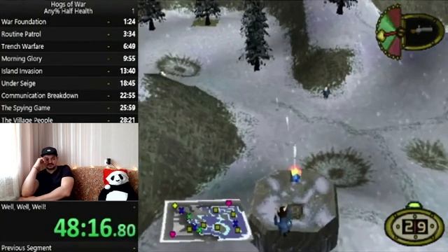 Hogs of War (Playstation) Speedrun РАЗБОР - Свиньи войны Спидран разбор Мировой .mp4 смотреть онлайн